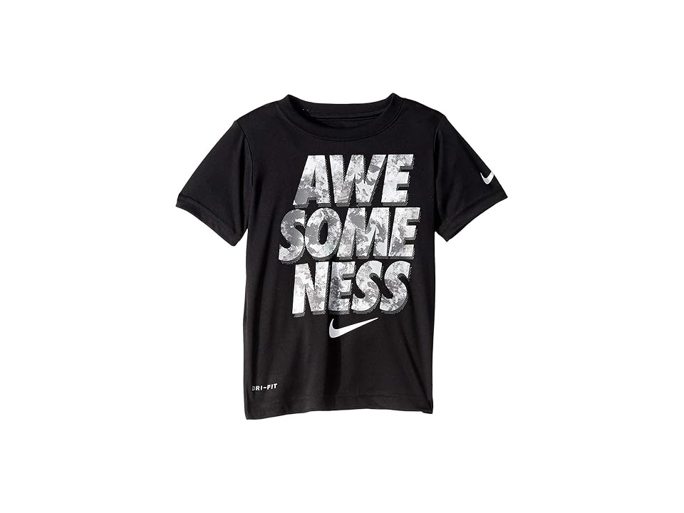 

Nike Kids DNA Awesomeness Short Sleeve Tee (Little Kids) (Black) Boy's Clothing