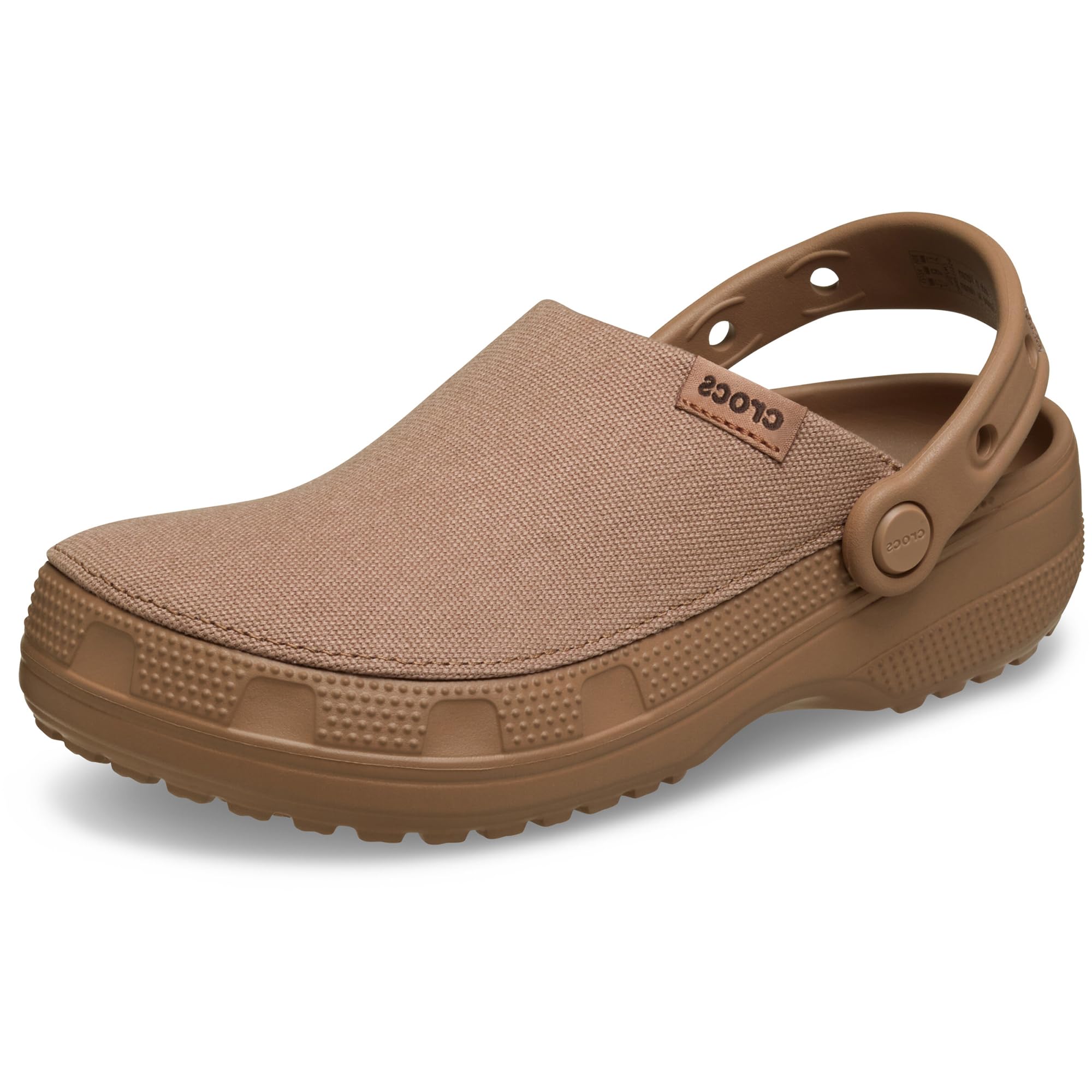 Crocs Unisex-Adult Classic Crafted Canvas &amp; Suede Clogs