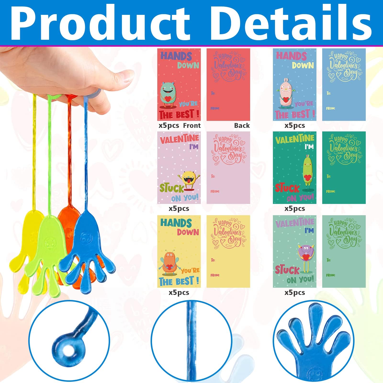 Probuk Set De 30 Cartes De Saint Valentin Pour Enfants Carte D