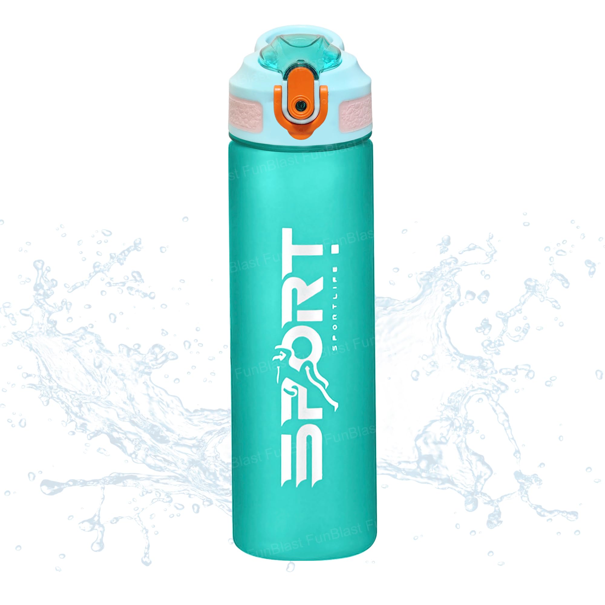 FunBlast Unbreakable Water Bottle - Leakproof & BPA-Free -9