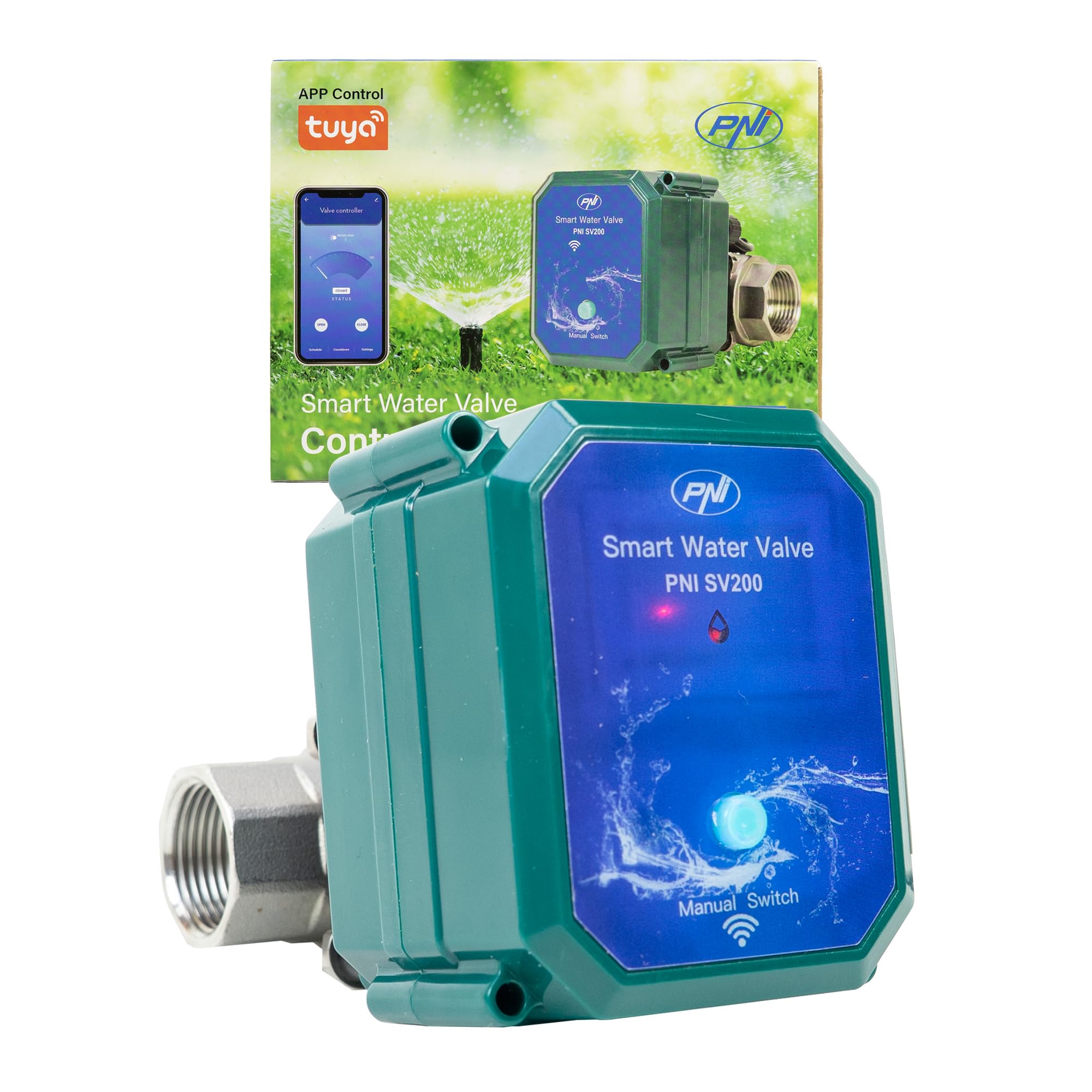 PNI SV200 Intelligentes Wasserventil, DN20, 3/4