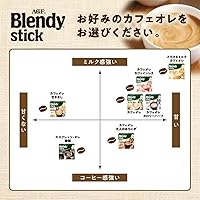 Vista 2 de Blendy AGF Café Blendy Stick Cafe Au Lait Sin dulzura 0.29 oz X 27 piezas