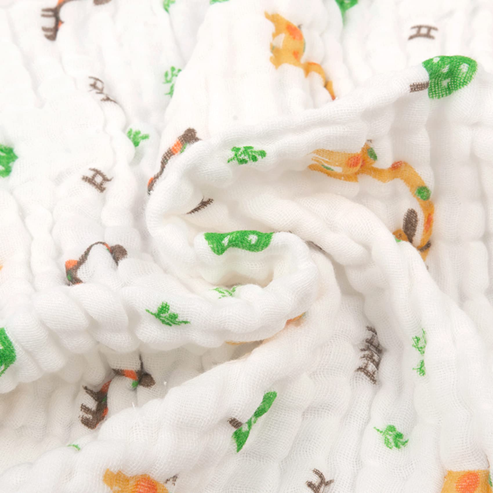 babygoal Ręcznik kąpielowy dla niemowląt, 2 sztuki, 100% bawełna muślinowa ręcznik z kapturem dla noworodka, malucha, niemowląt, chłonny i hipoalergiczny prezent dla niemowląt, chłopców i dziewcząt,