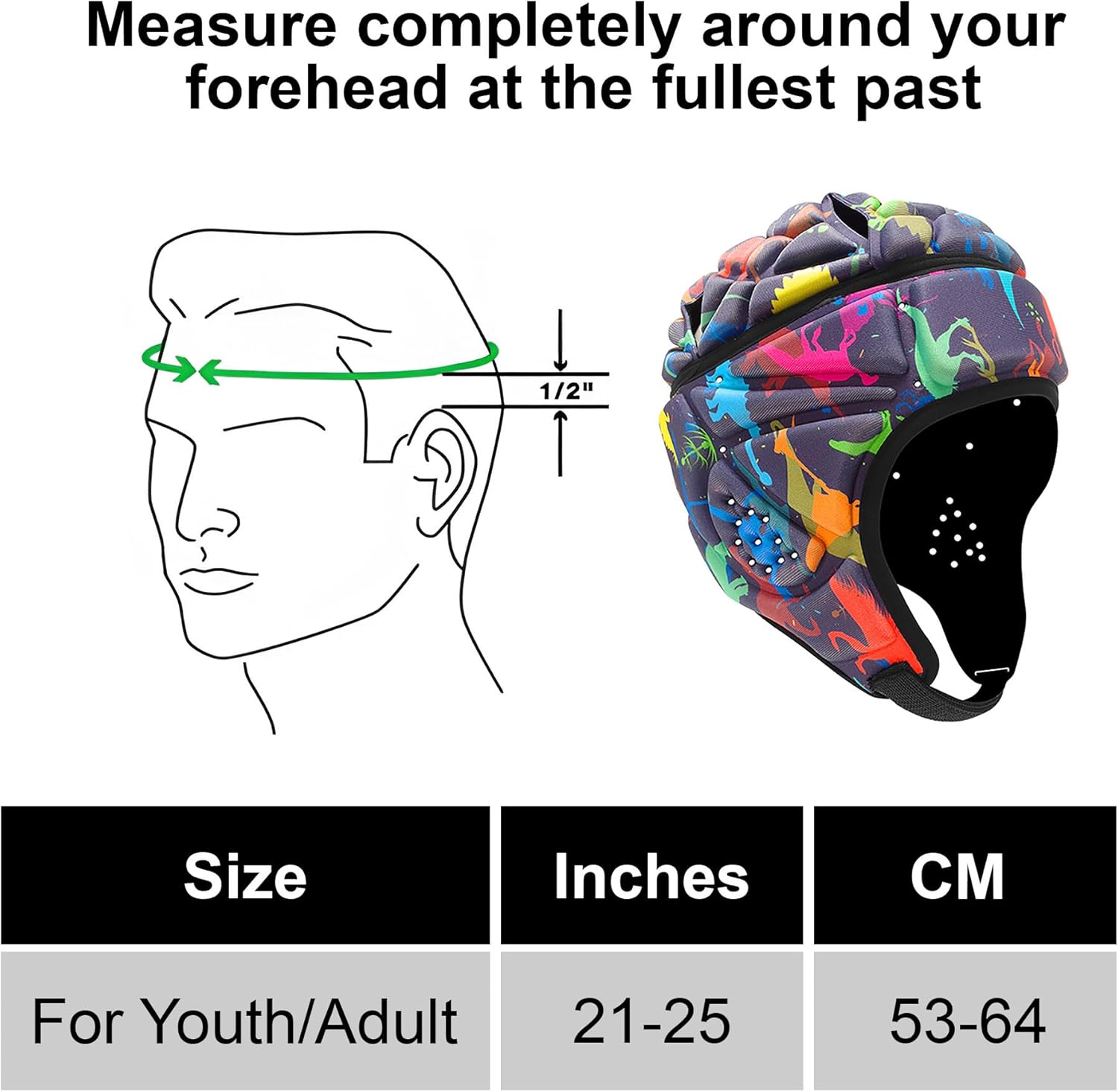 Rugby Helmet Youth Kids Flag Football Headgear Soft Shell Adult Head Protector - Image 7