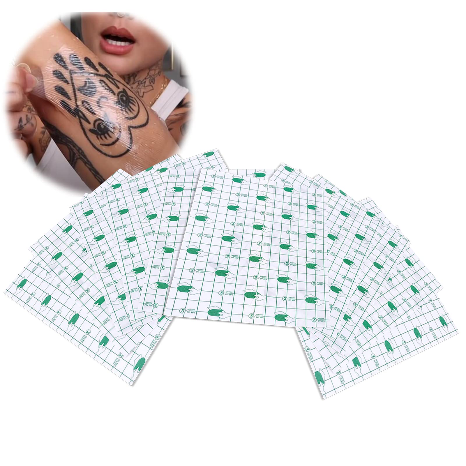 Buy OUDI LINE Tattoo Aftercare Bandage, Transparent Waterproof Adhesive