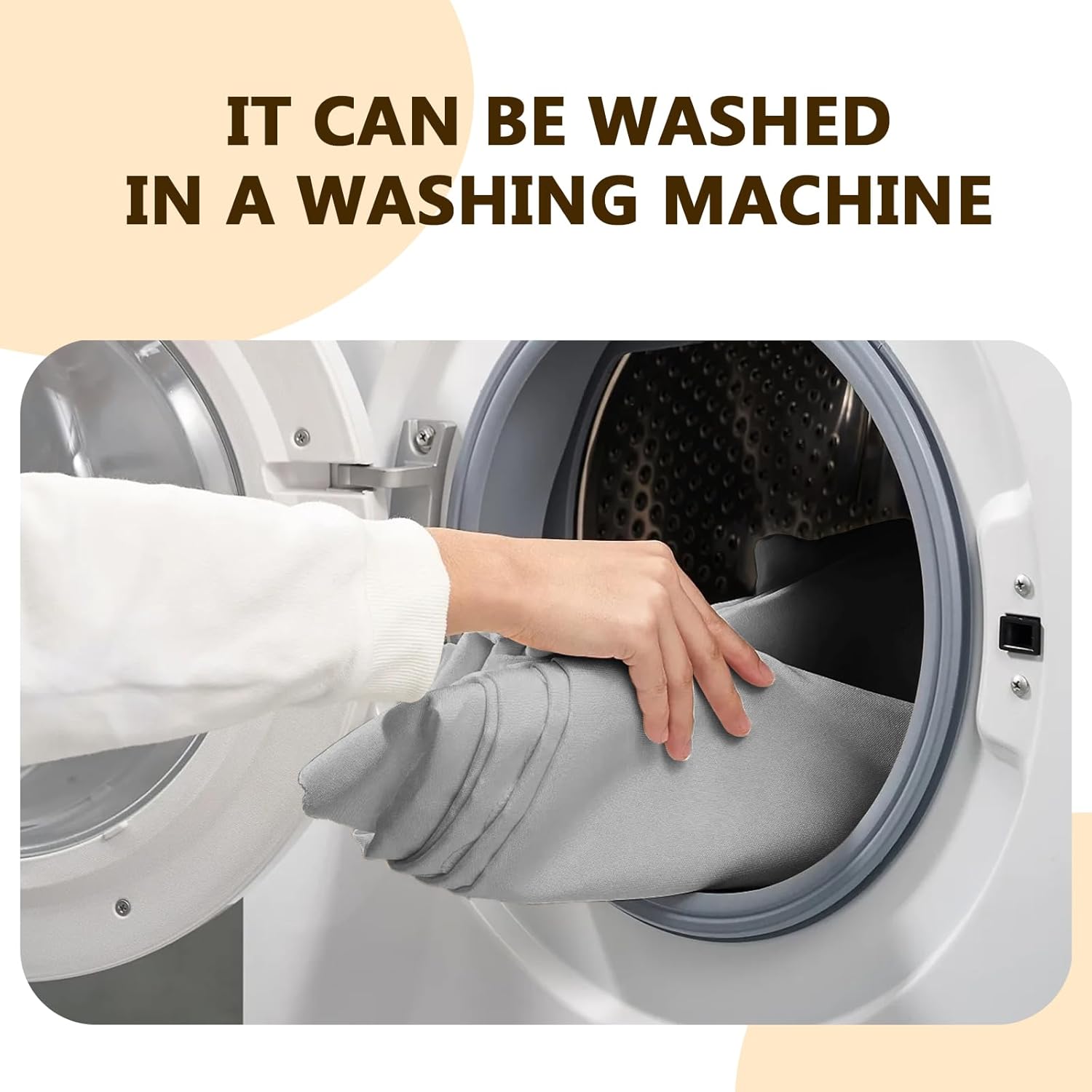 5-piece compressed clothes storage bags, foldable wardrobe storage bags, large-capacity with handles, suitable for sweaters, bed sheets, blankets, down quilts, pillows, toys, etc.gray