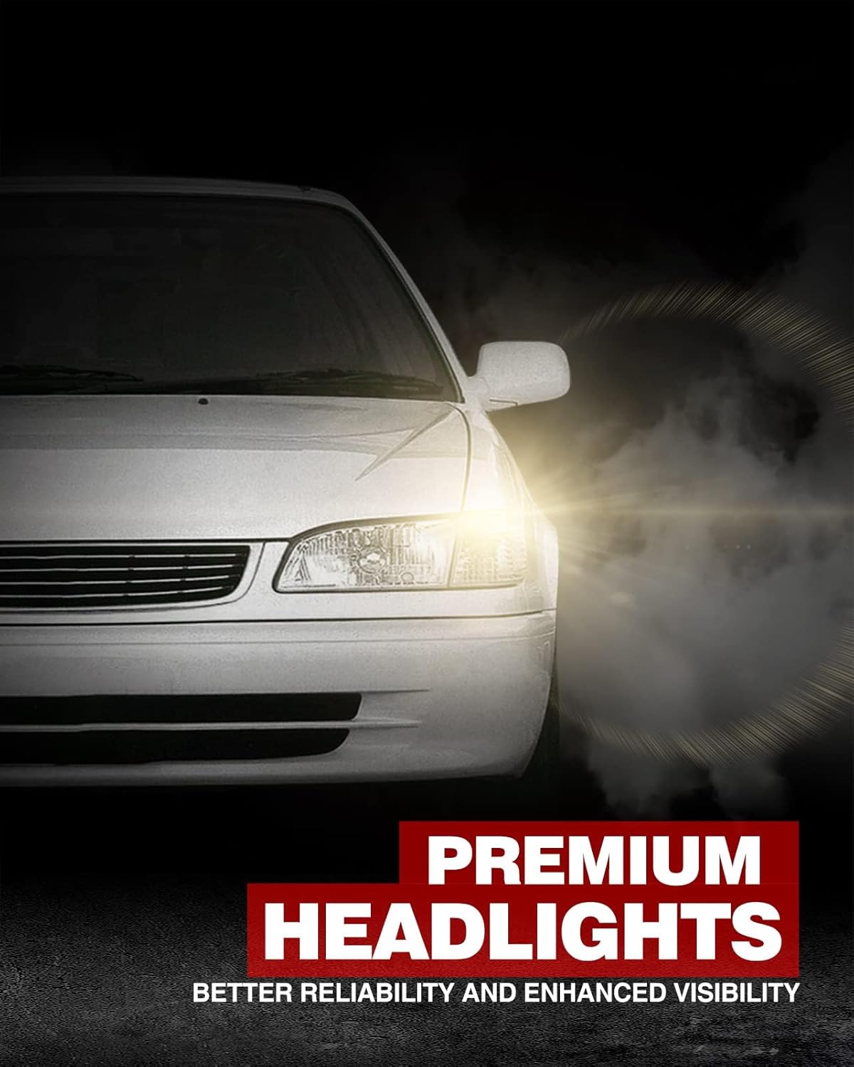 Torchbeam Headlight Assembly Compatible with Altima Sedan Projector 2013 2014 2015, AMCH Chrome Housing Amber Driver and Passenger Side