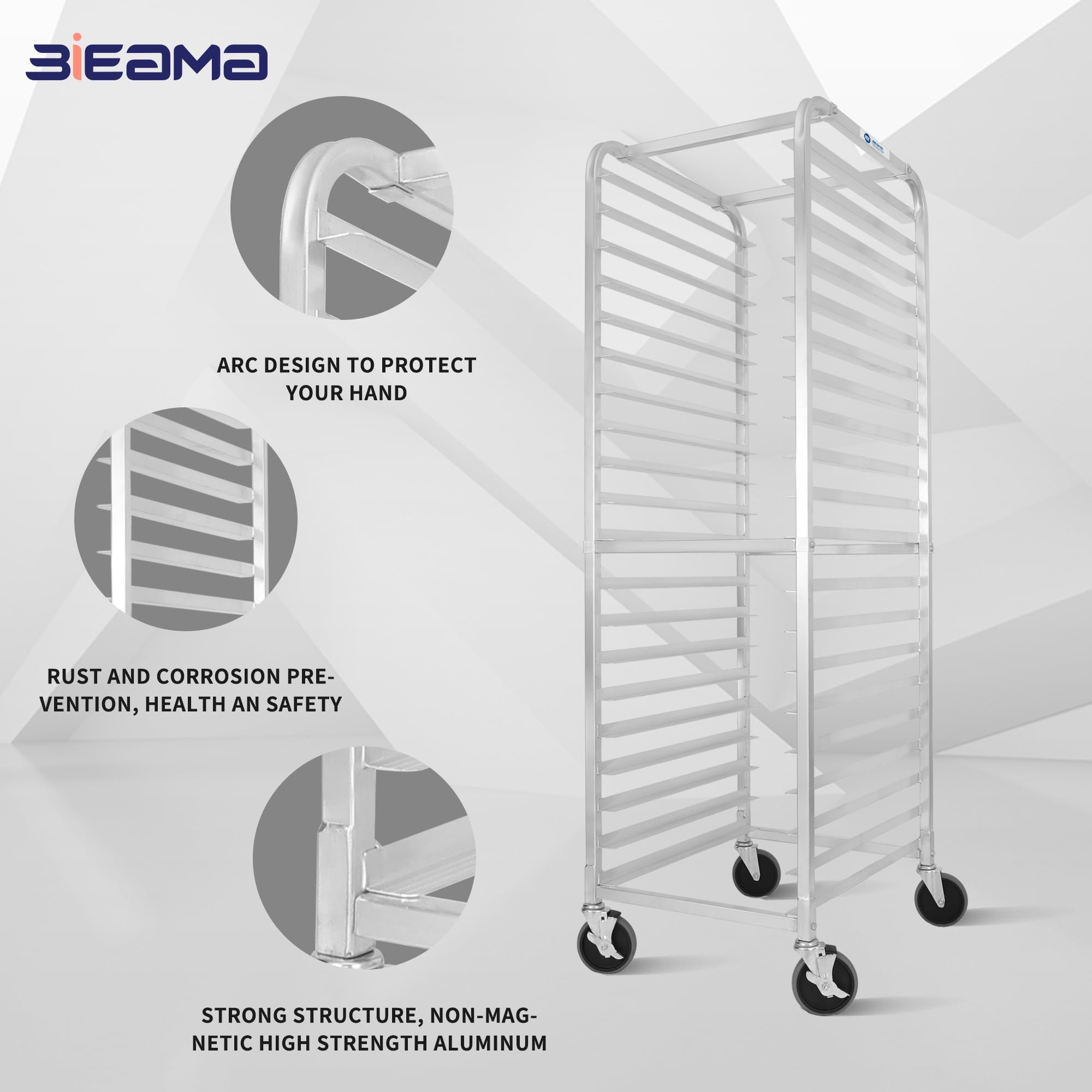 Ad Racks Yl Snapklik.com : BIEAMA 20-Tier Aluminum Sheet Pan Rack