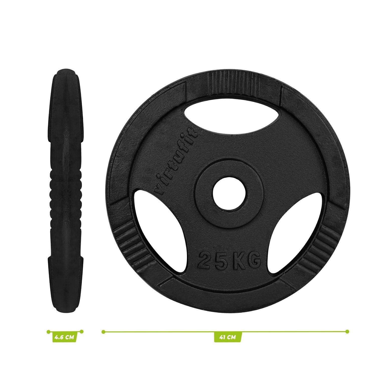 Dischi Pesi Olimpici 4 pz 20 kg in Ghisa - Garden Convenienza Dischi Pesi Olimpici 4 pz 20 kg in Ghisa - Garden Convenienza