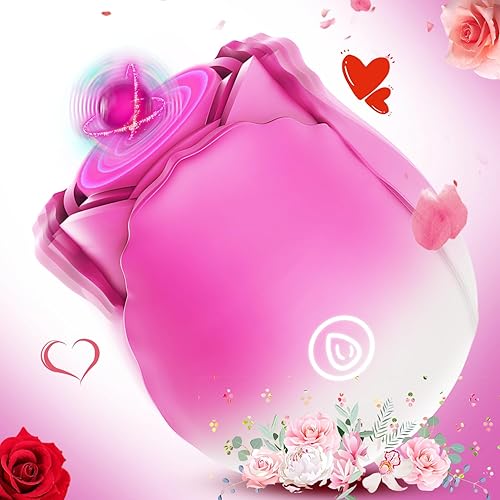 Rose Adult Tool for Women, Roses Toy Clitioral Sucker Powerful Vibrateirs for Women Today Adult Viboators 9 Speed Adult Toys Waterproo Automatic Electric Adult Toys Machine ZM89