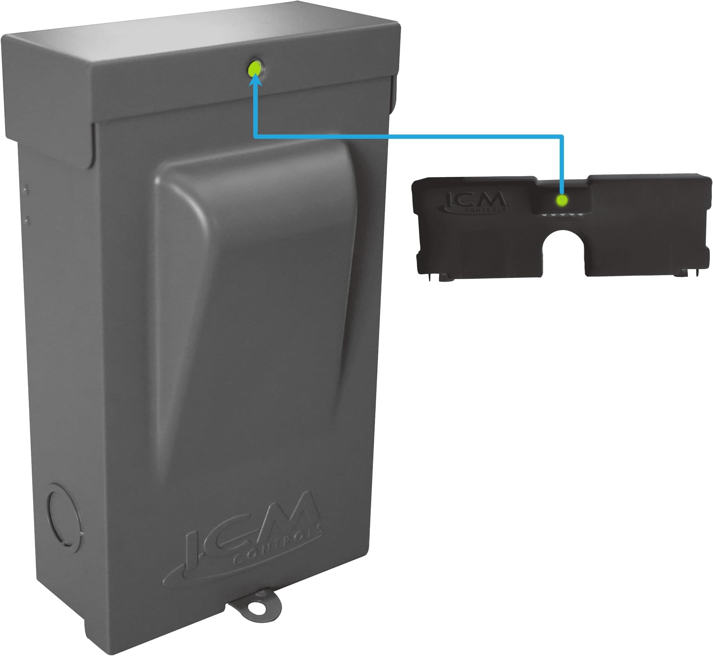 ICM Controls ICM495-60A Electrical Disconnect W/Internal Surge Protection, Non-Fused Model
