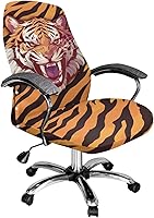 Vista 33 de Funda para silla de oficina de mármol morado, lavable, funda para silla de escritorio, fundas para silla de computadora para silla giratoria, silla