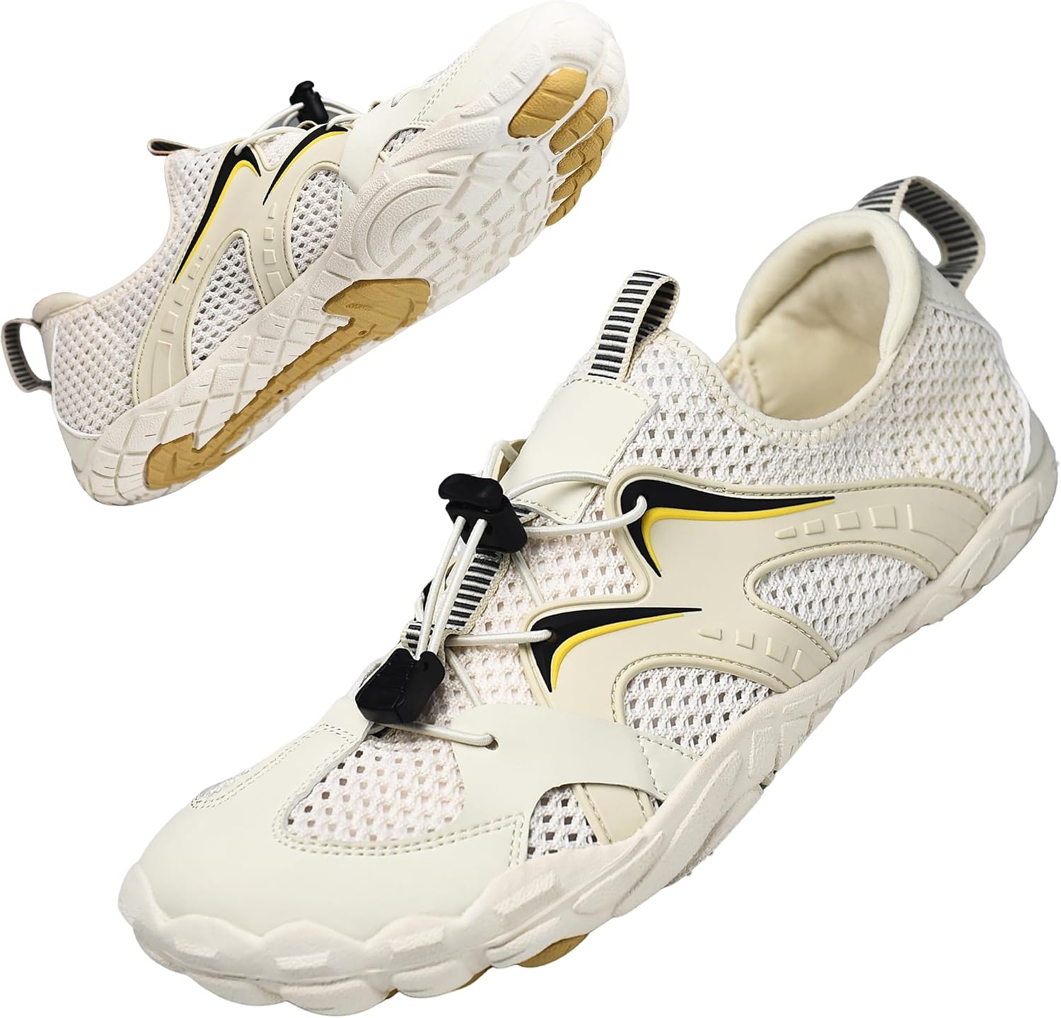 Barefoot Water Shoes for Women and Men, Quick Dry Aqua Beach Shoes for Surfing Hiking Yoga Kayaking Swimming and Outdoor Water Sports