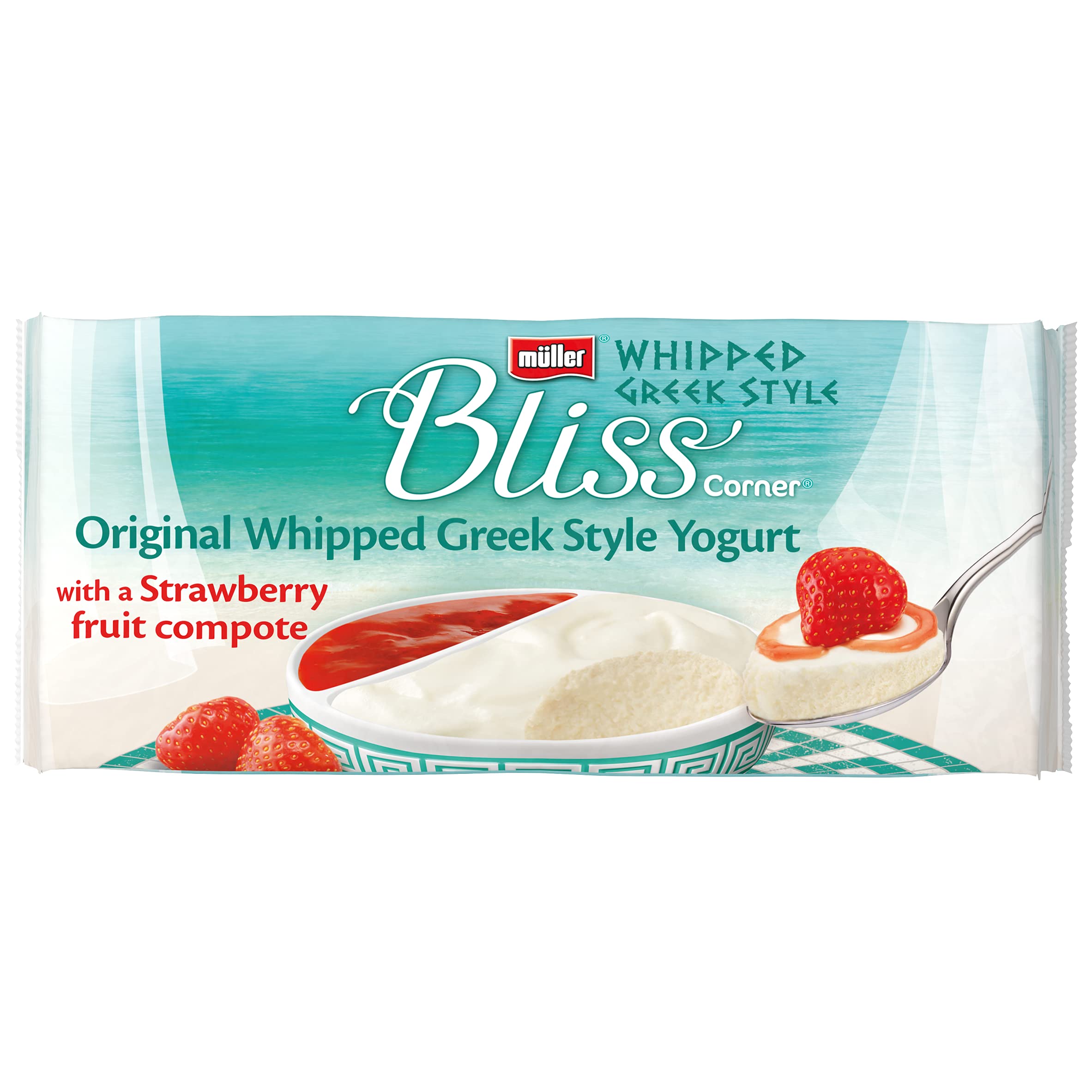 Buy Müller Corner Bliss Strawberry Compote with Free Greek Style