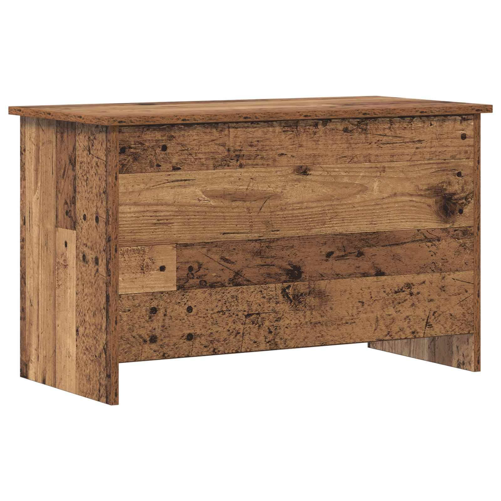 Baúl de almacenamiento de madera 80 x 40 x 50 cm con tapa estable y gran espacio de almacenamiento para dormitorio, pasillo, habitación infantil, organizador