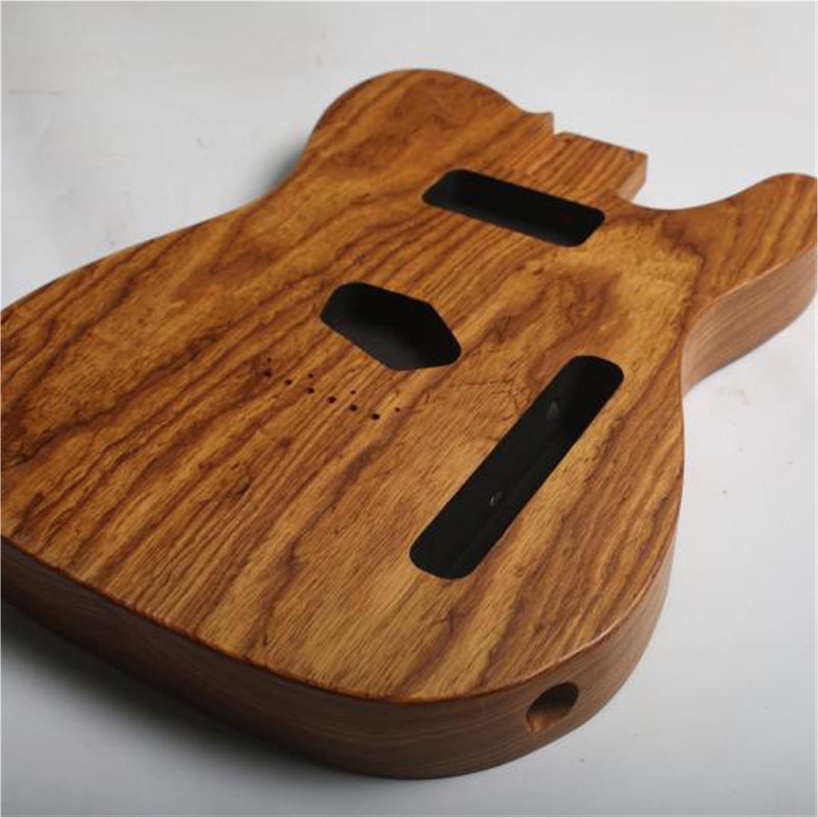 Unfinished Guitar Body Carbonized Swamp Ash For TL Electric Guitar Body