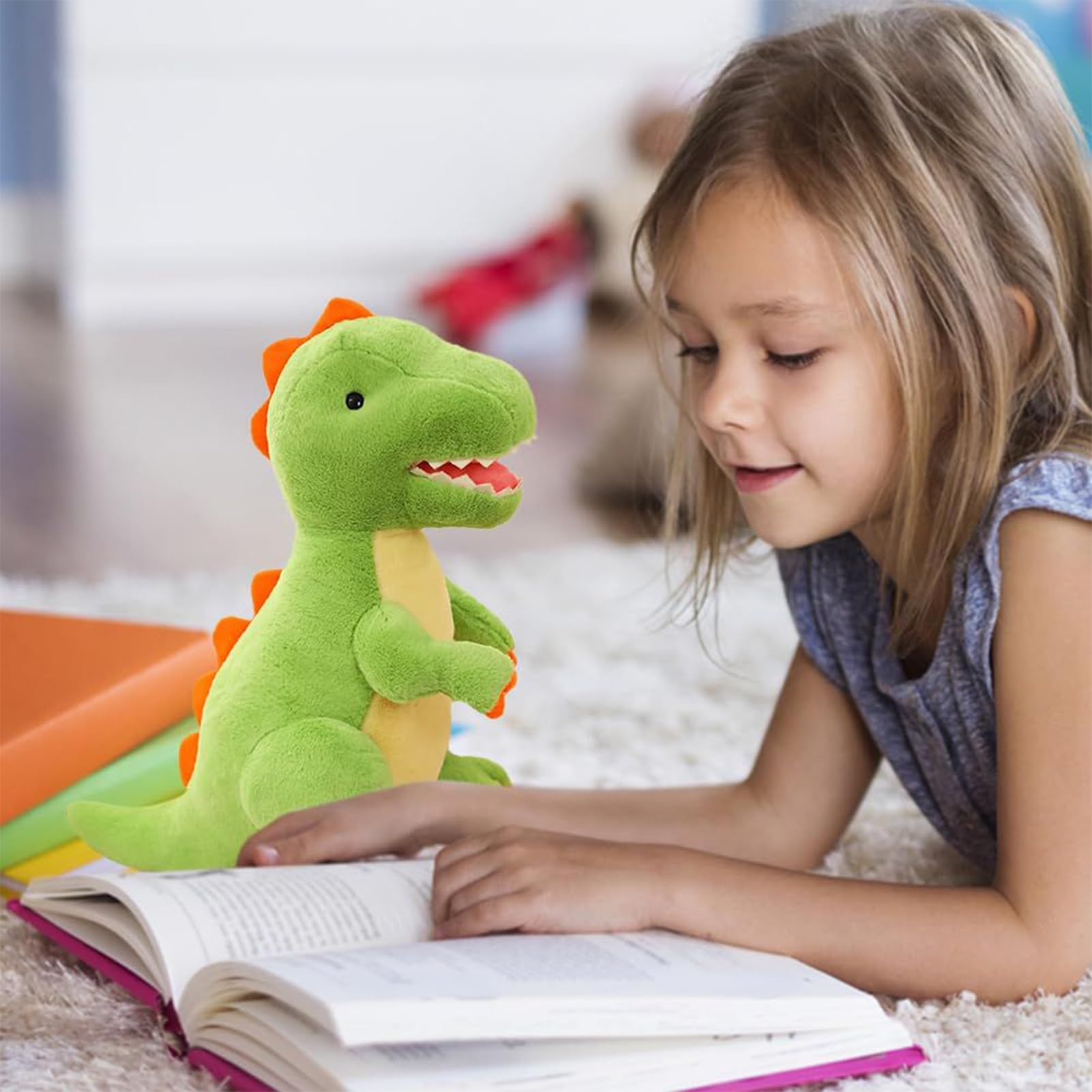 IBaodan Jouets en Peluche Dinosaure Peluche Kawaii Peluche Dinosaure Sac Bandoulière en Peluche avec Dinosaure Cadeau pour Enfants Rose Duvet Coton IBaodan Jouets en Peluche Dinosaure Peluche Kawaii Peluche Dinosaure Sac Bandoulière en Peluche avec Dinosaure Cadeau pour Enfants Rose Duvet Coton