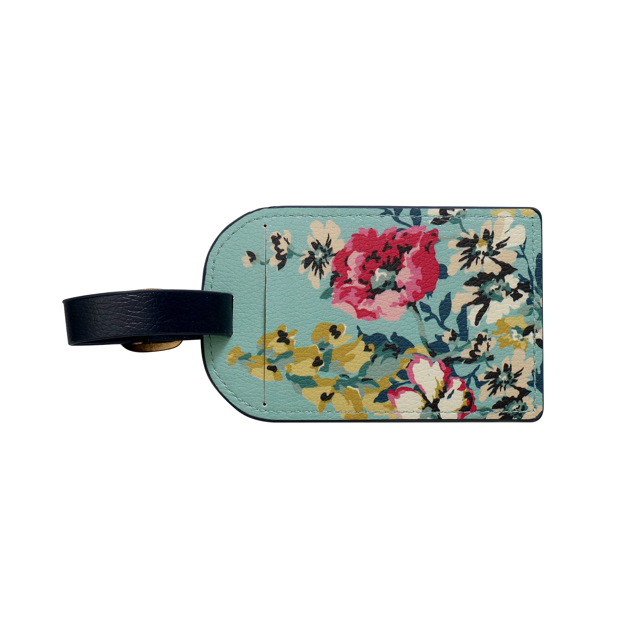 Cambridge Floral Luggage Tag, Multicoloured