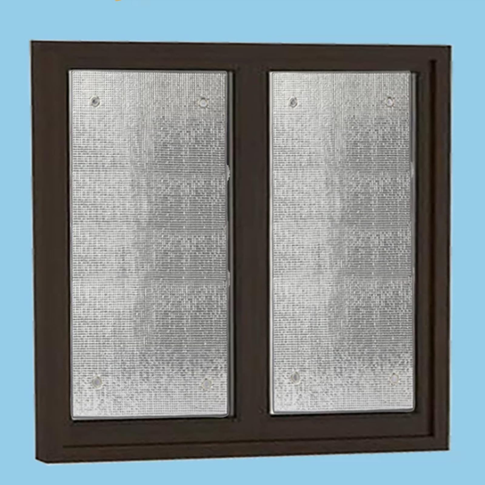 Sun Blocking Reflective Window Film Privacy film for Home/Office,Removable (125x150cm)