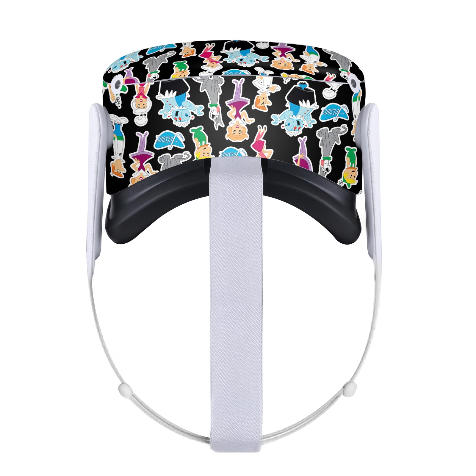 Head Case Designs Officially Licensed The Jetsons Pattern Graphics Vinyl Sticker Skin Decal Cover Compatible with Meta Quest 2
