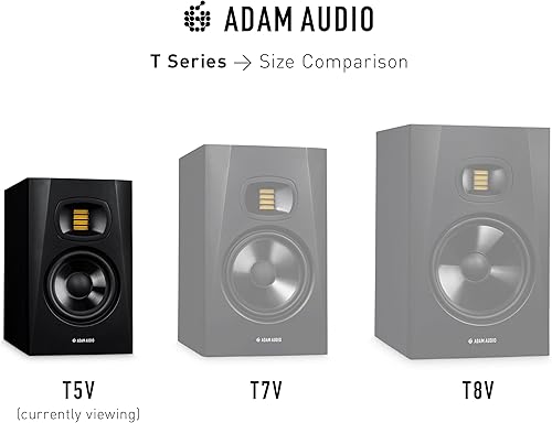Miniatura 7 de ADAM Audio Par de monitores de estudio T5V y subwoofer de estudio alimentado T10S Bundle 2.1