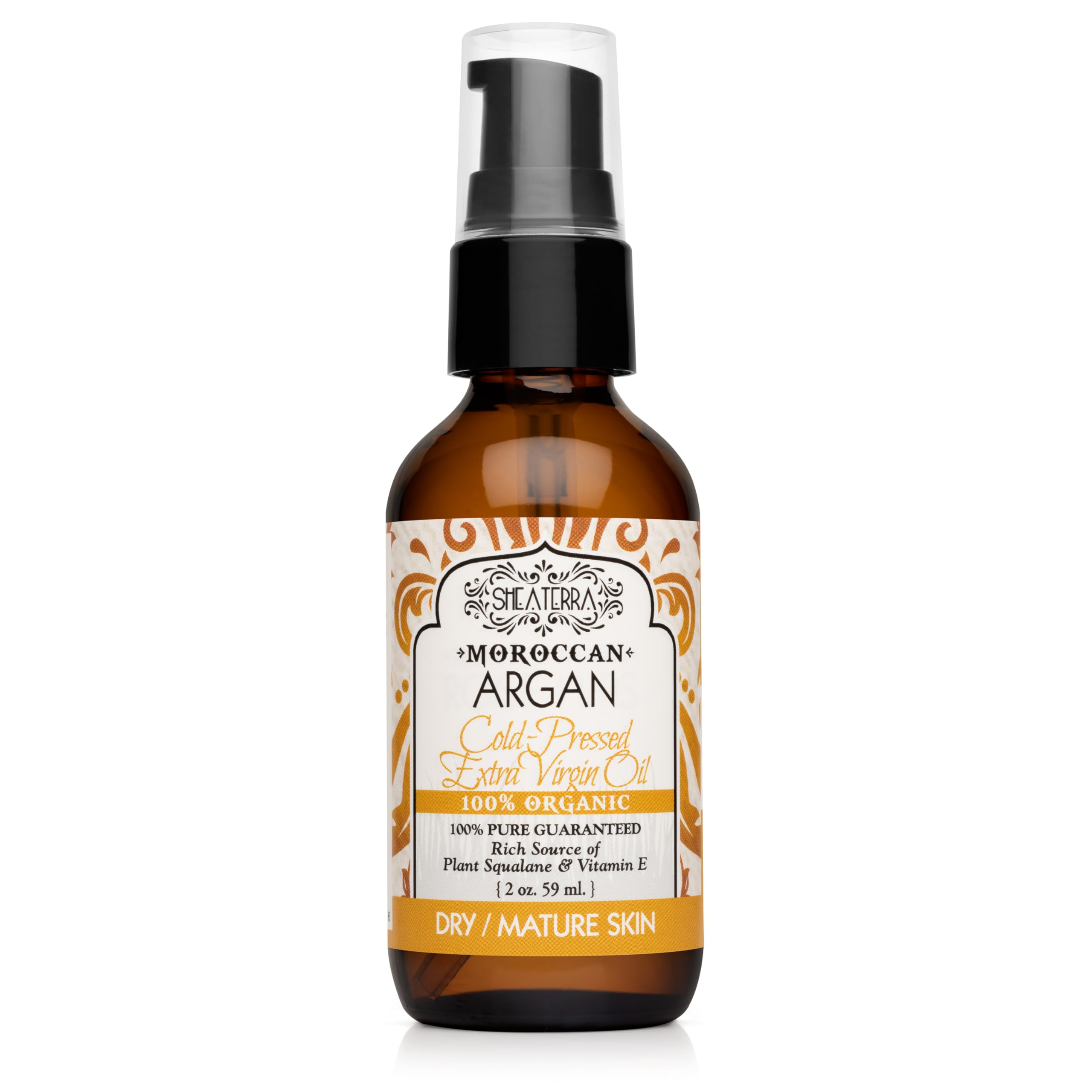 Shea Terra Organics Moroccan Argan Oil (Certified 2 oz