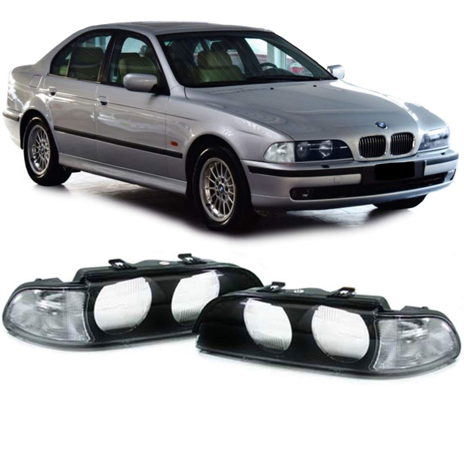 Carparts-Online 10064 Streuscheiben Scheinwerfergläser Blinker weiss