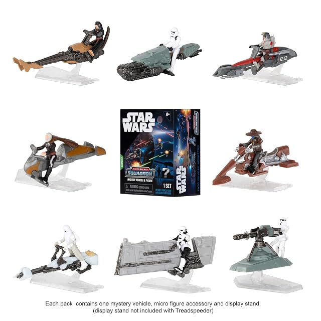 Foto 3 de 3 de Star Wars Micro Galaxy Squadron First Order TIE Fighter Mystery Bundle