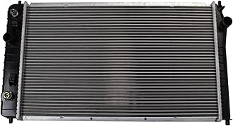 TRQ Radiator 1 Row Aluminum Core 25.94 in Core Compatible with 2002 Chevrolet Cavalier 2.2L 2003-2005 Cavalier 2002 Pontiac Sunfire 2.2L 2003-2005 Sunfire