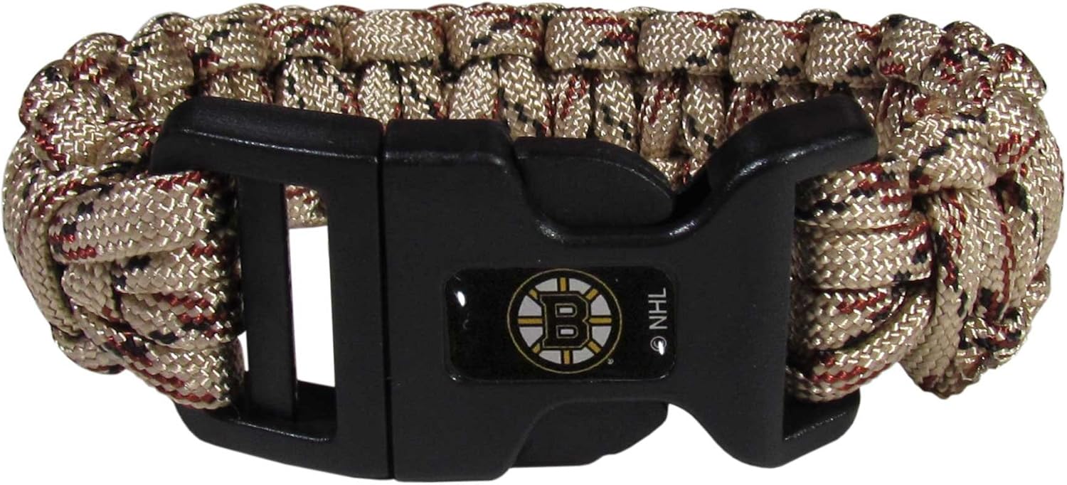 NHL Siskiyou Sports Fan Shop Pittsburgh Penguins Camo Survivor Bracelet One Size Green : Sports & Outdoors
