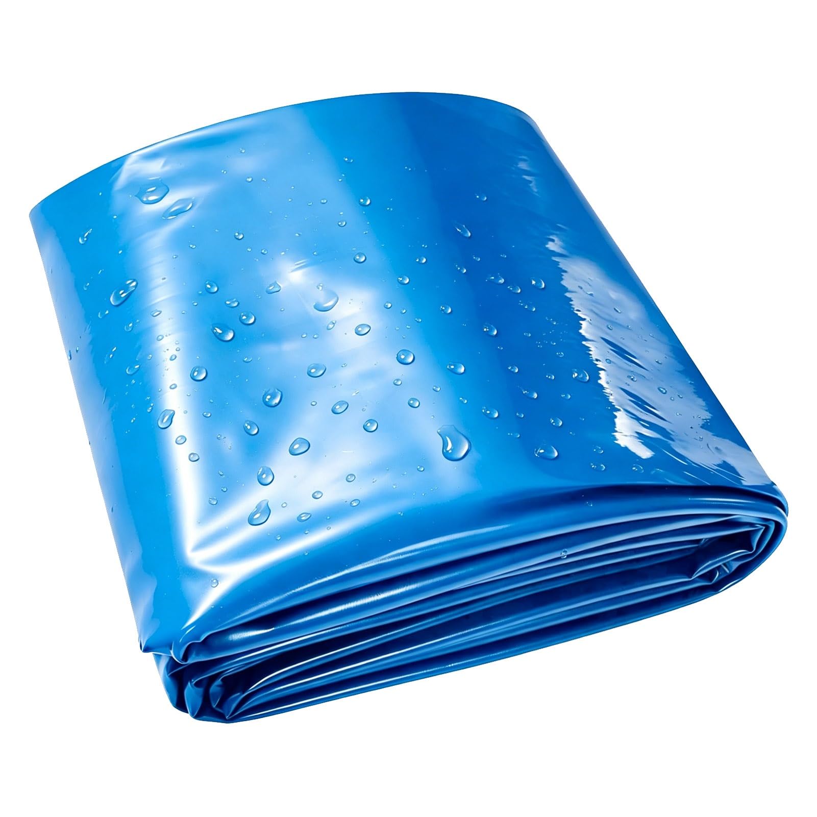 Membrane d'étang en PEHD bâche de sous-couche bleue 10x15m robuste de haute densité pour bassin