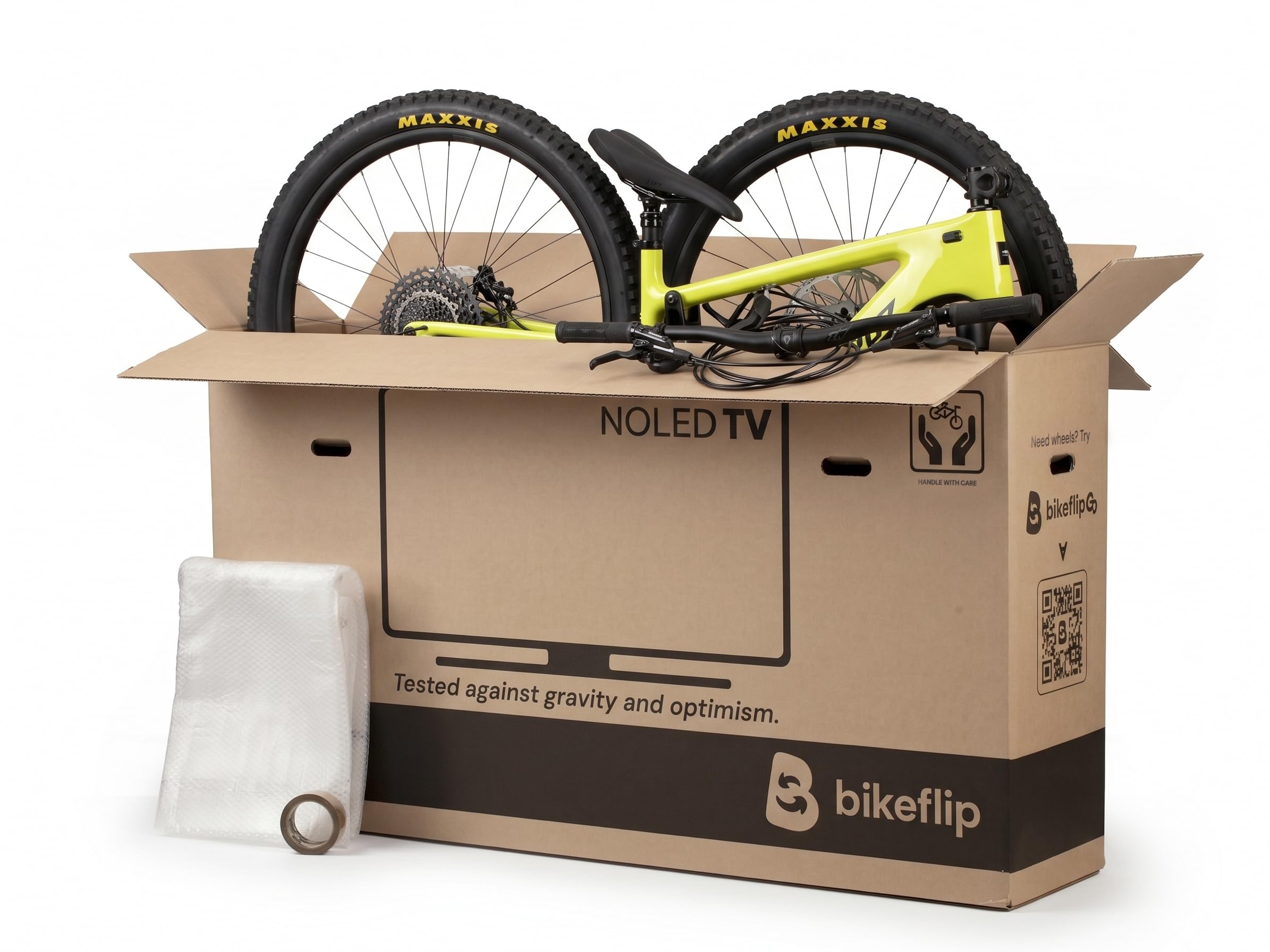Box Fahrrad-Versandbox mit Schnellmontage, ideal für Reisen und Kuriertransport, erhältlich in drei Größen (MEDIUM)
