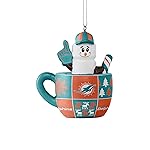 FOCO Miami Dolphins NFL Smores Mug Ornament