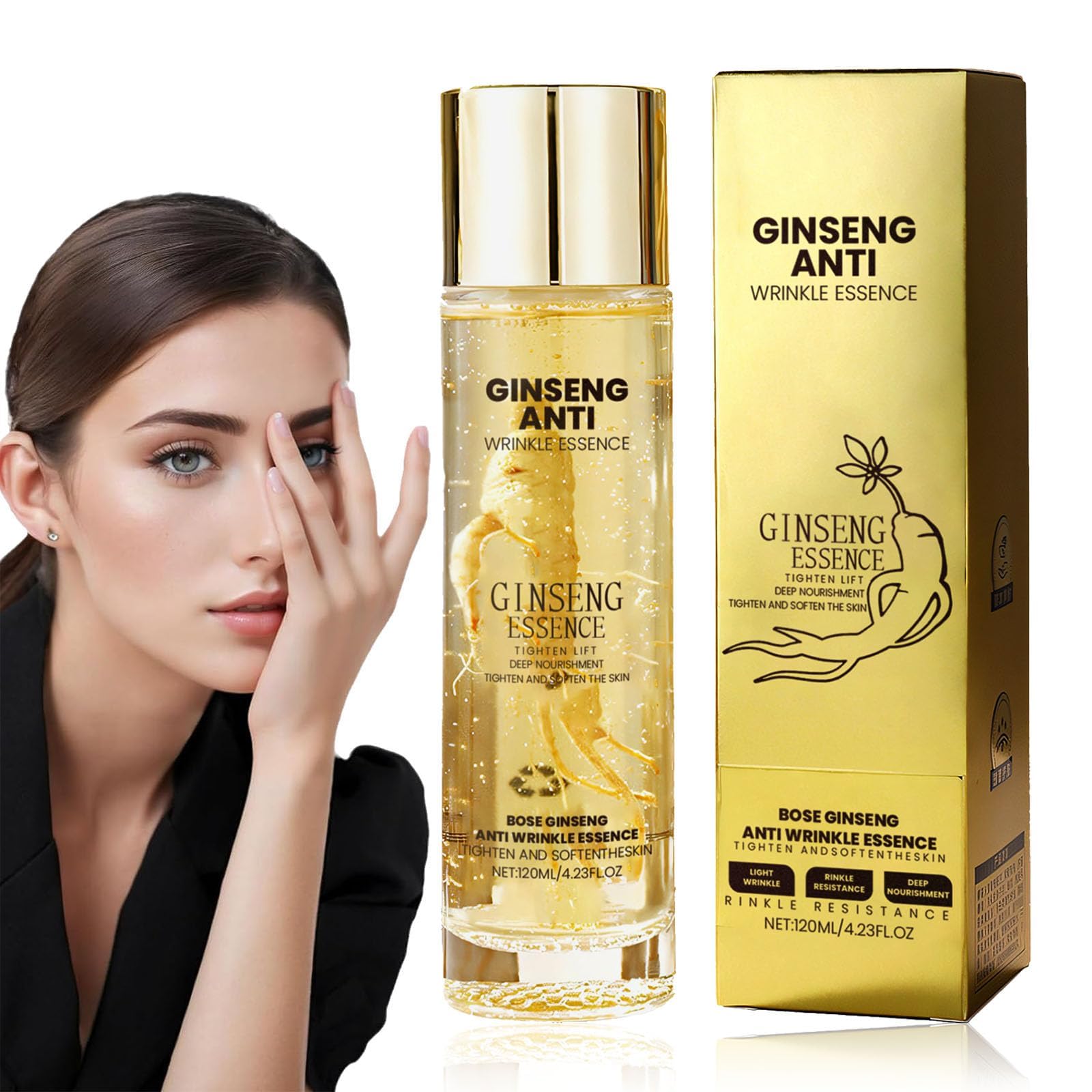 Amazon.com: Ginseng Essence Anti Wrinkle Essence, Ginseng Essence