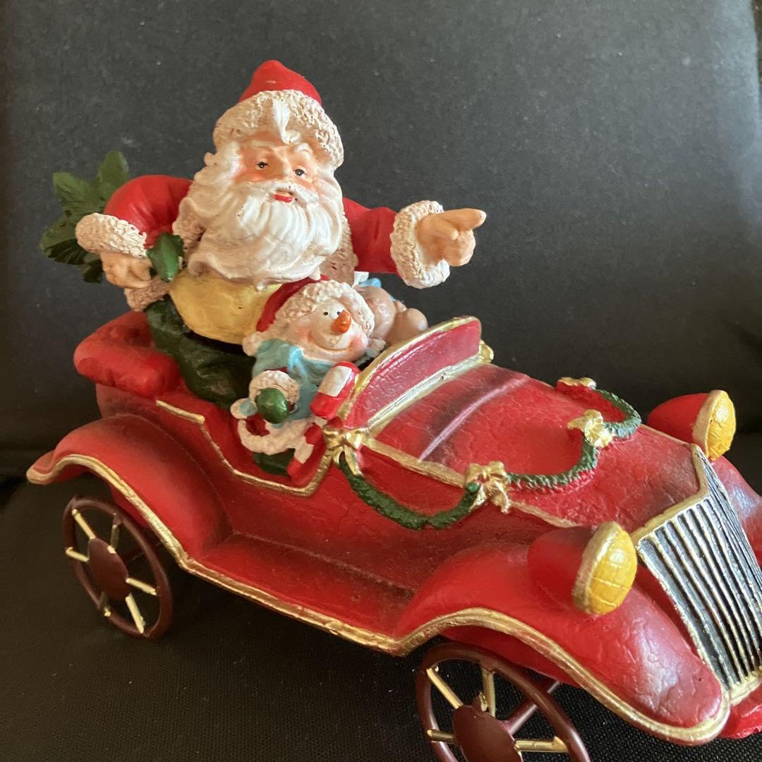 Amazon.co.jp: ドイツ クリスマスマーケット サンタクロース置物