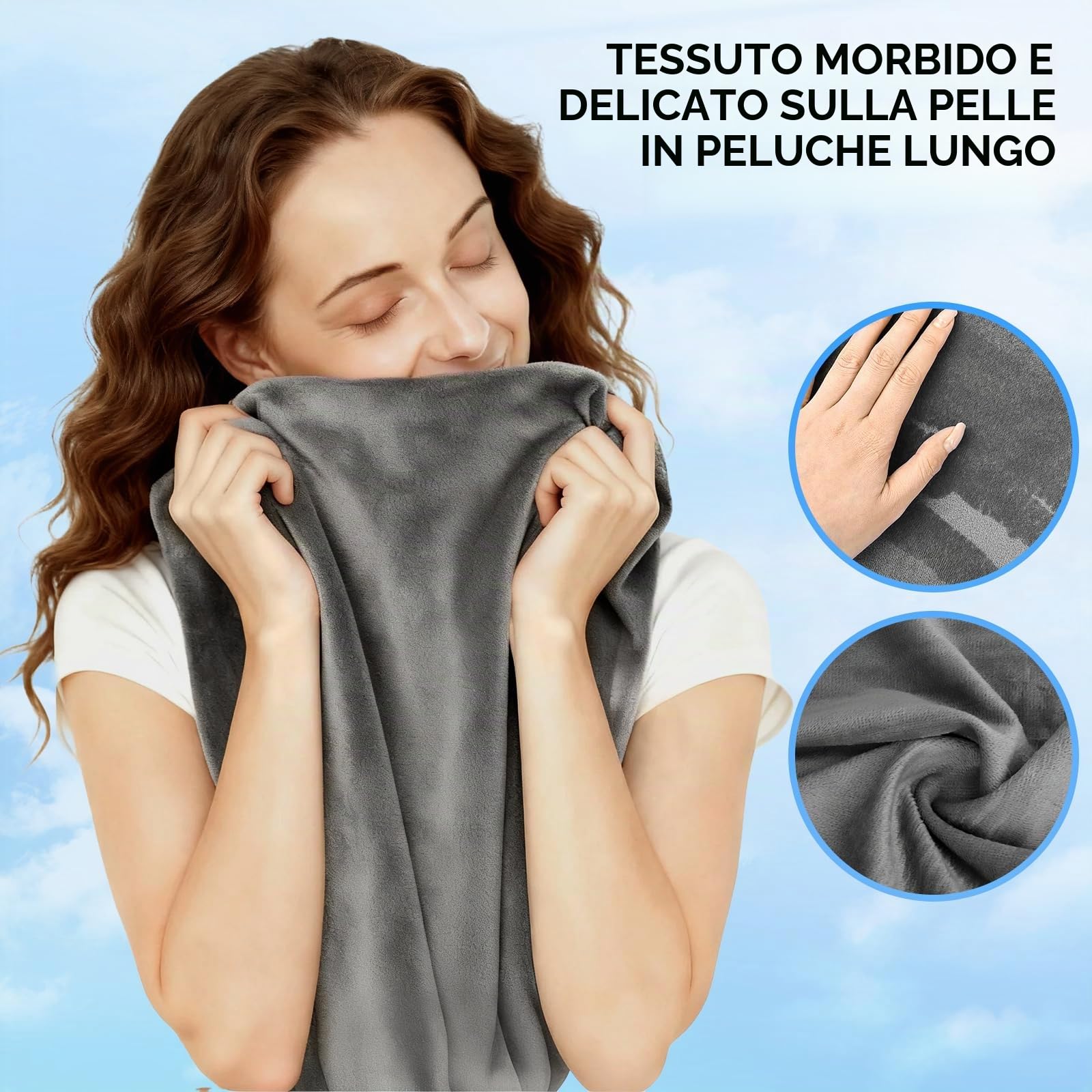 Cuscino a cuneo per letto e divano, cuscino da lettura a doppio strato in memory foam, cuscino a cuneo regolabile, cuscino ergonomico per gambe, cuscino per la schiena per giocare, leggere (grigio