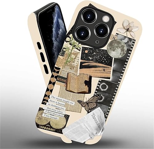 Miniatura 462 de Funda para iPhone 11 Pro Funda, Diseño de Patrón de Mosaico de Vidrio en Tono Verde - Protección Dual Híbrida Silicona + PC Duro Resistente a Golpes