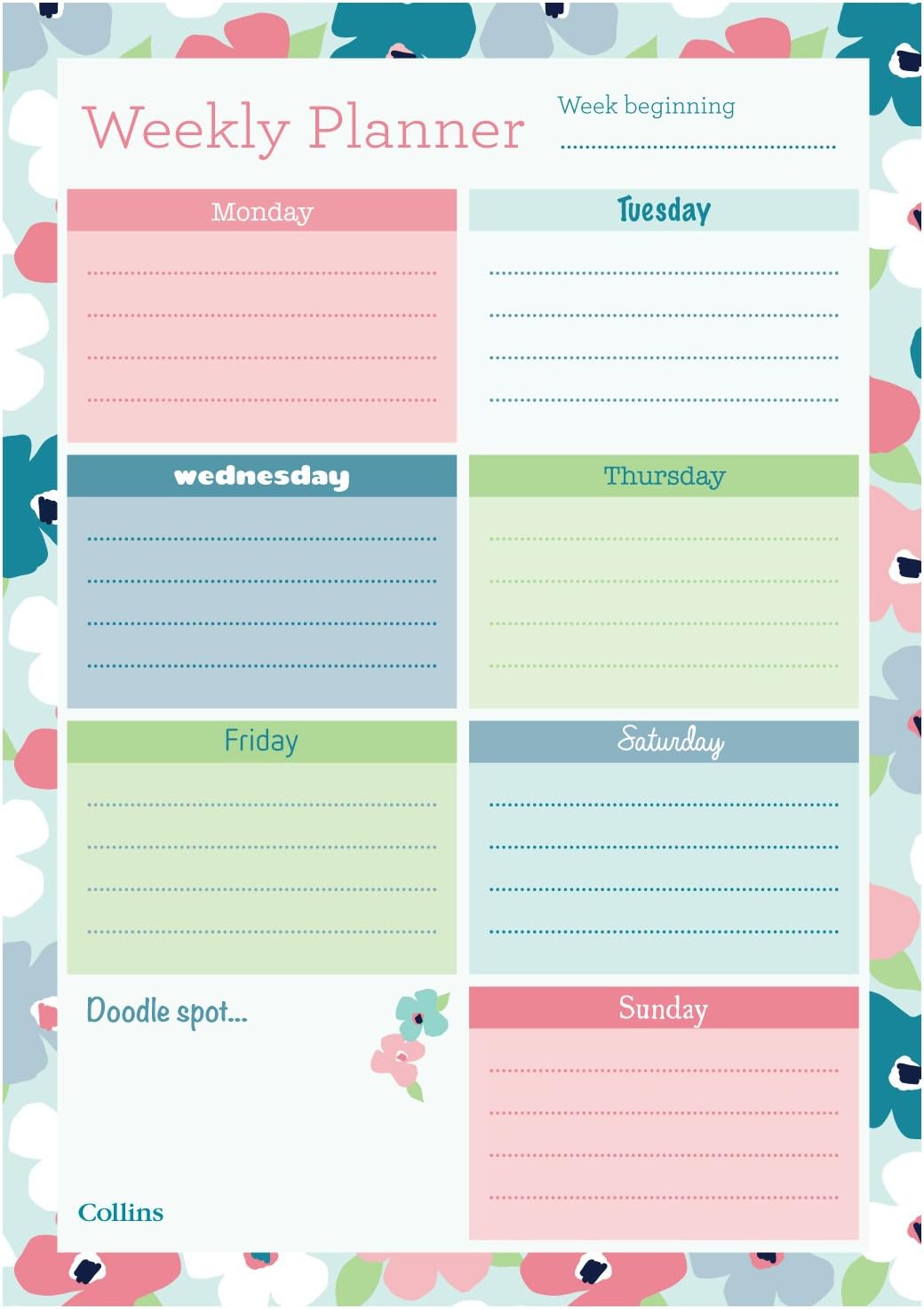 Blossom - Planner A4 Weekly - DPWA4 - BL