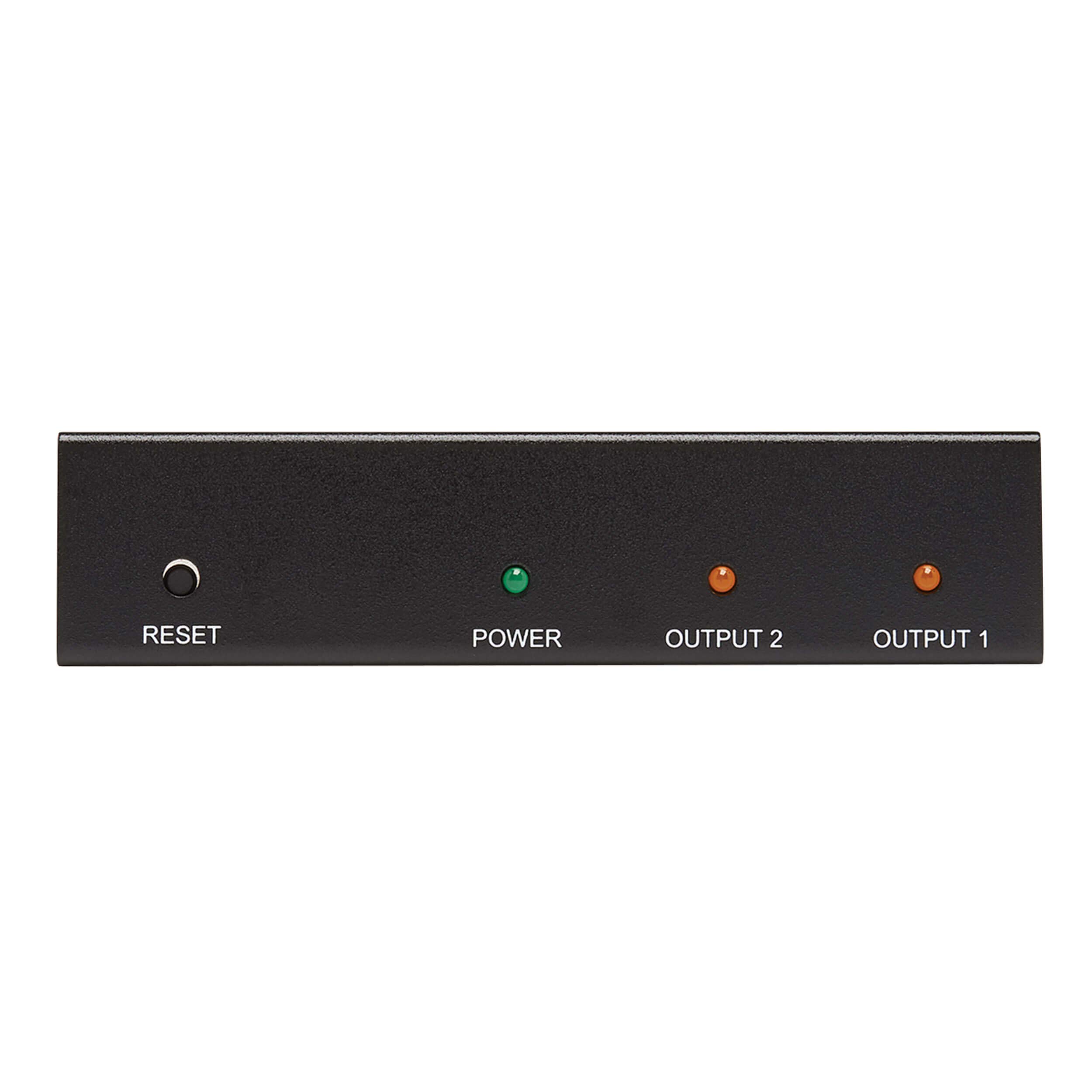 Tripp Lite HDMI Splitter, 2 Display 1 in 2 Out HDMI Splitter, 4K @ 60 Hz, 4:4:4, Multi Resolution Support, HDR, HDCP 2.2 - Image 4