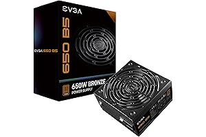 EVGA 650 B5, 80 Plus Bronze 650W Modular Power Supply