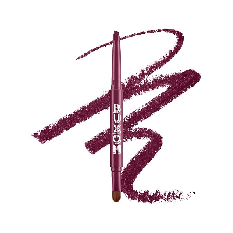 Buxom Power Line Lápis para Contorno Labial Powerful Plum, 0,3 g