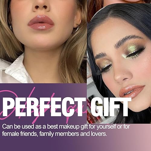 Miniatura 7 de Paleta de sombra de ojos colorida paleta de maquillaje de alta pigmentación mate y brillo sombra de ojos impermeable larga duración paleta de sombra