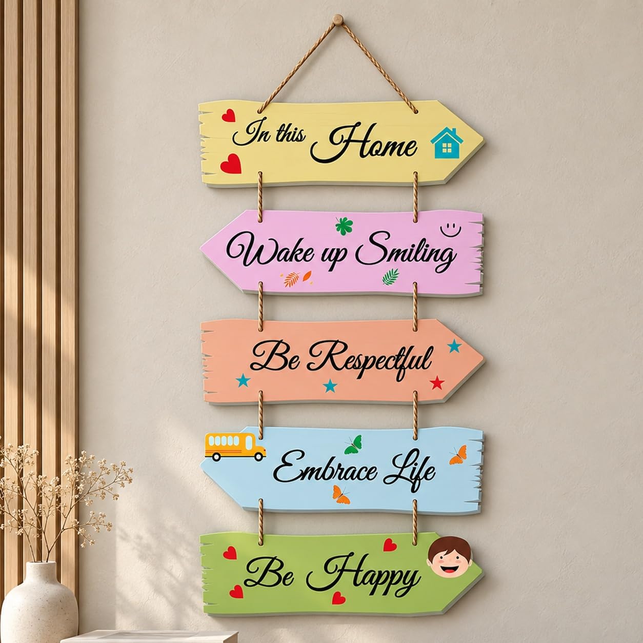 Artvibes Wooden Wall Hangings - Inspirational Quotes -7 Artvibes Wooden Wall Hangings - Inspirational Quotes -7