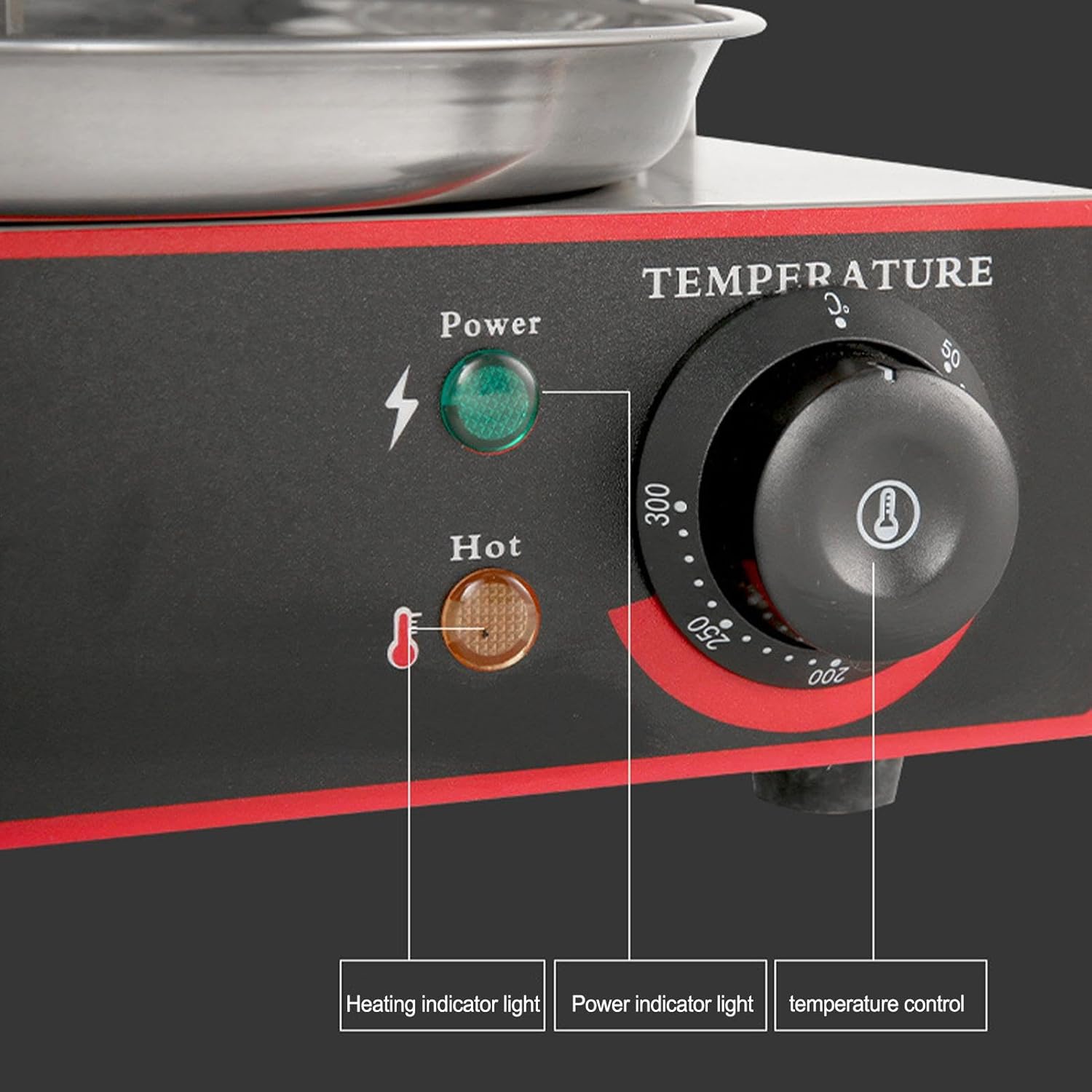 11.61 * 10.43 * 19.09 In Shawarma Grill Machine,Home Electric Vertical Rotisserie with Stainless Steel Drain Pan and Temperature Control Switchs,Countertop Rotating Kebab Oven Rotisserie Gyro Machine