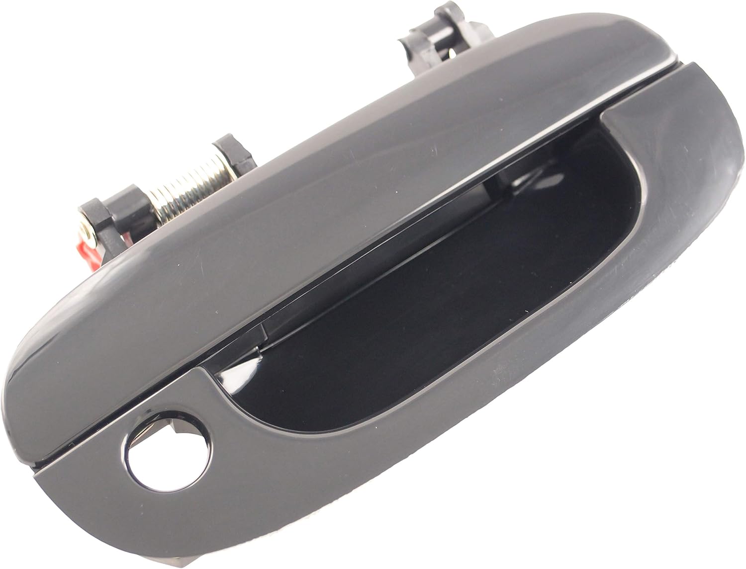 Dorman 93510 Front Passenger Side Exterior Door Handle Compatible with Select Dodge Models, Smooth Black