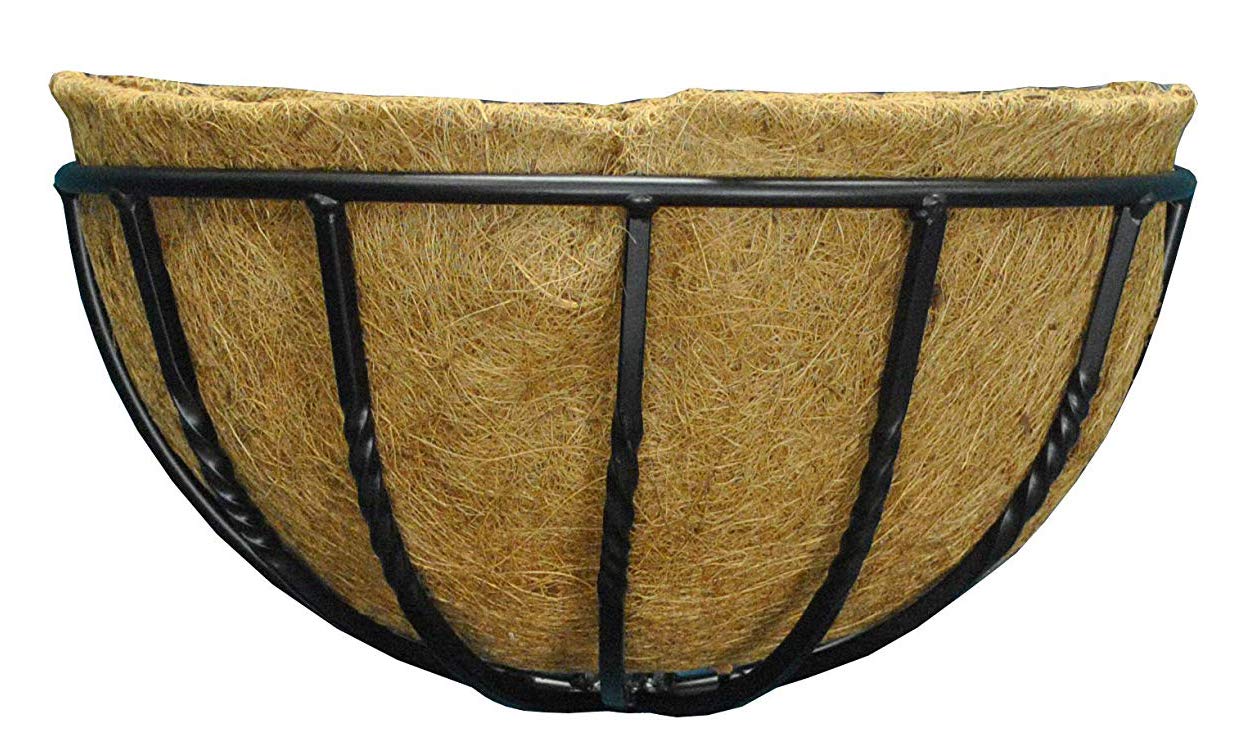 Selections Manor Wall Manger Hayrack Planter with Coco Liner (40cm)