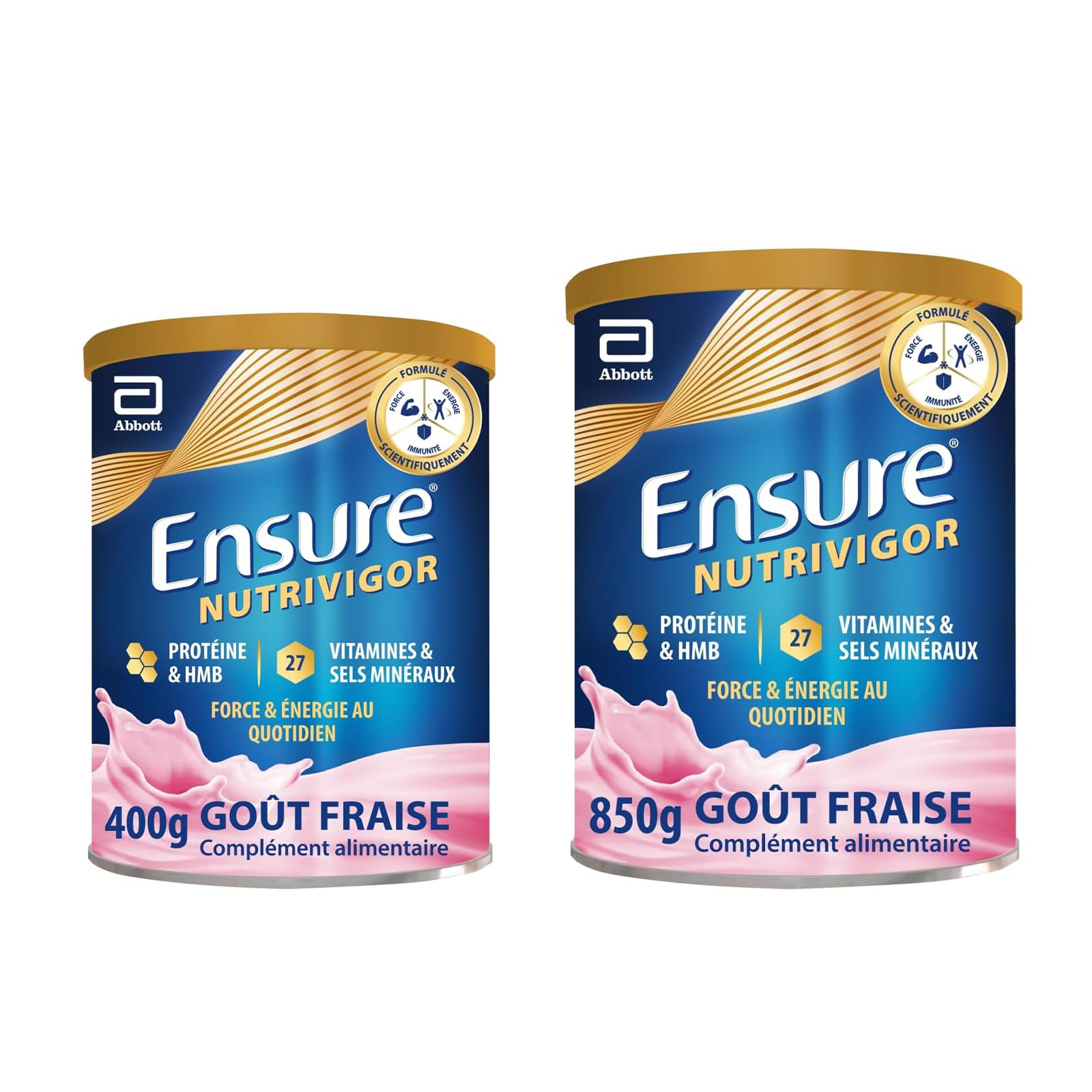 Ensure NutriVigor Poudre Protéines HMB Vitamines Alimentation Équilibrée