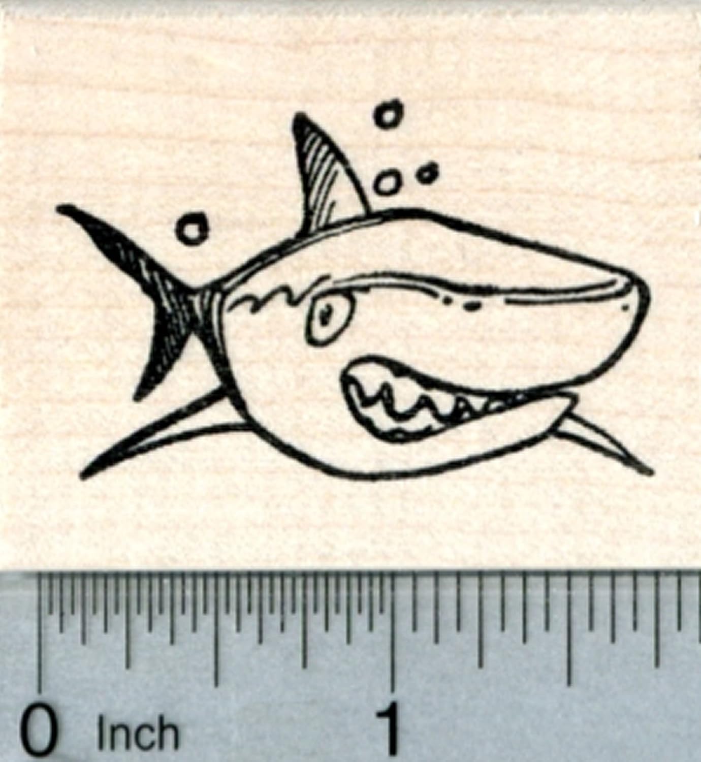 Shark Rubber Stamp Arts, Crafts & Sewing