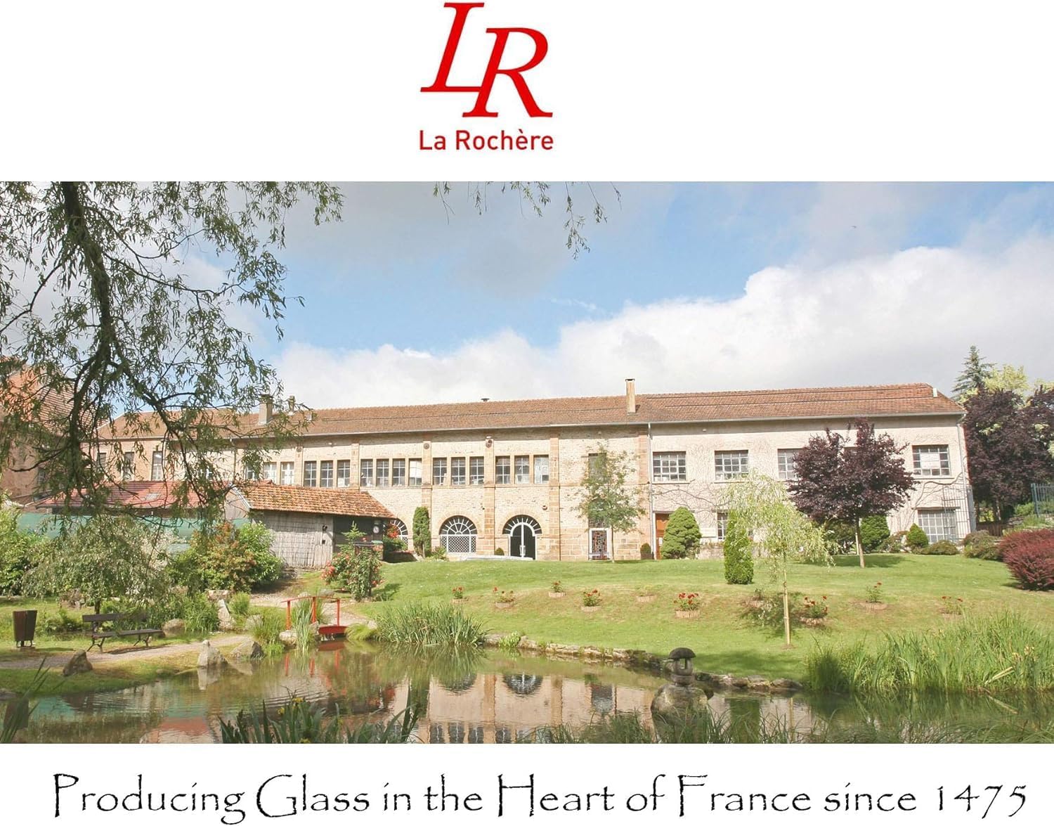 La Rochere Belle Isle Drinking Glasses Set of 6 – Home, Restaurant or Bar Glasses – Dishwasher Safe Wine Glasses w/Seashell Design – Elegant Alcohol Glass Cups – Vintage Glassware Set (11 Oz)