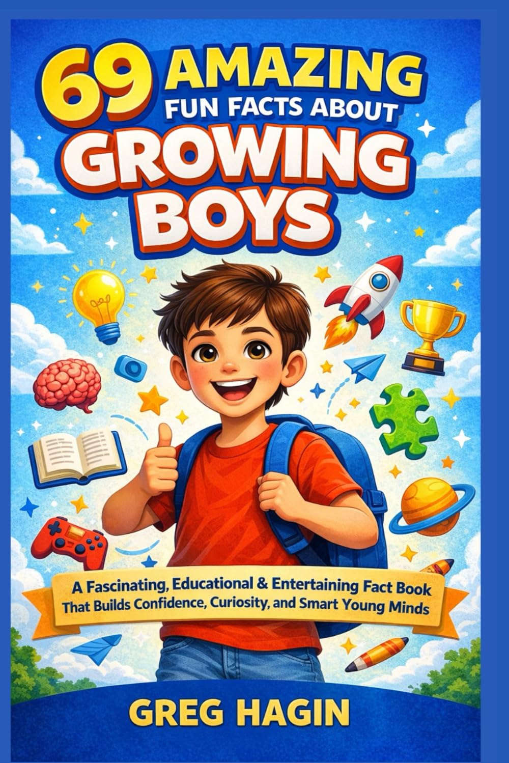 69 Amazing Fun Facts About Growing Boys: A Fascinating, Educational & Entertaining Fact Book That Builds Confidence, Curiosity, and Smart Young Minds